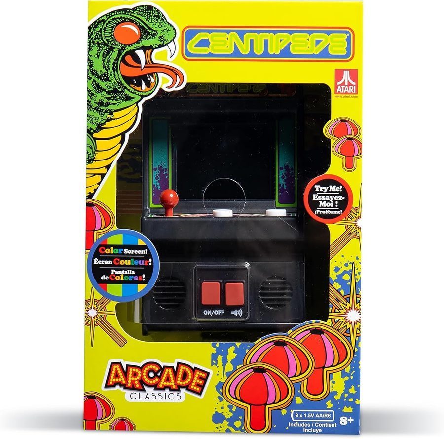 Centipede and Q*bert Mini Arcade Two-Pack