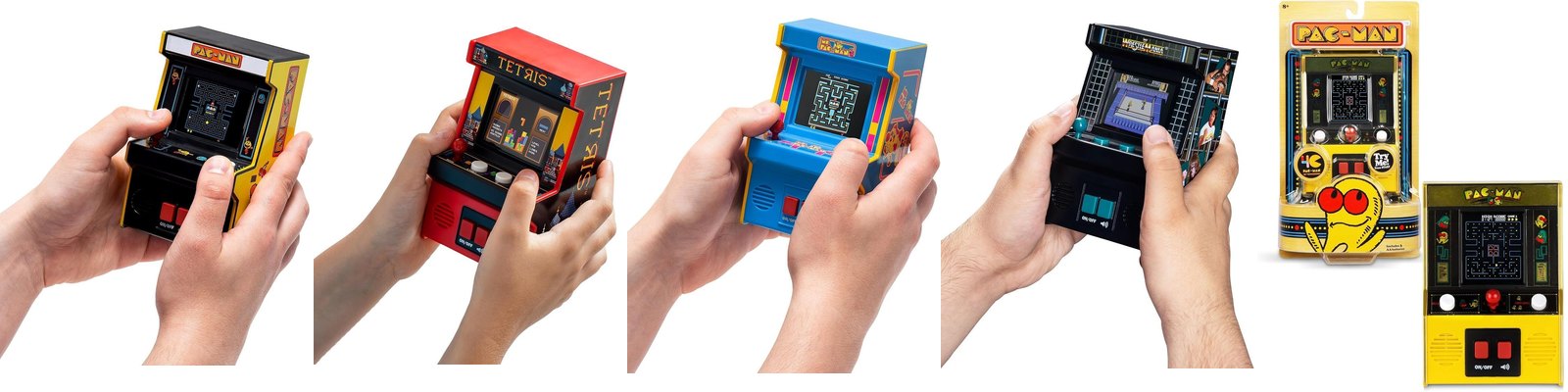 Arcade Classics pocket arcades