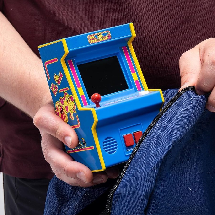 Ms. Pac-Man Handheld Mini Arcade Game — view 5