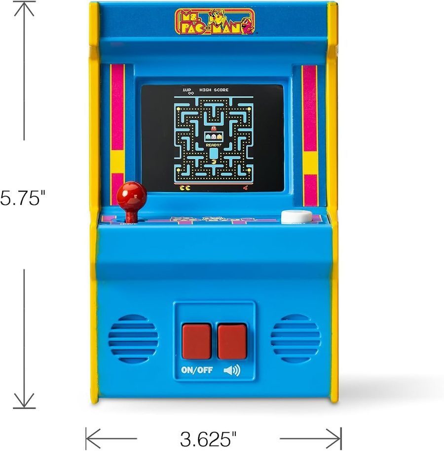 Ms. Pac-Man Handheld Mini Arcade Game — view 6