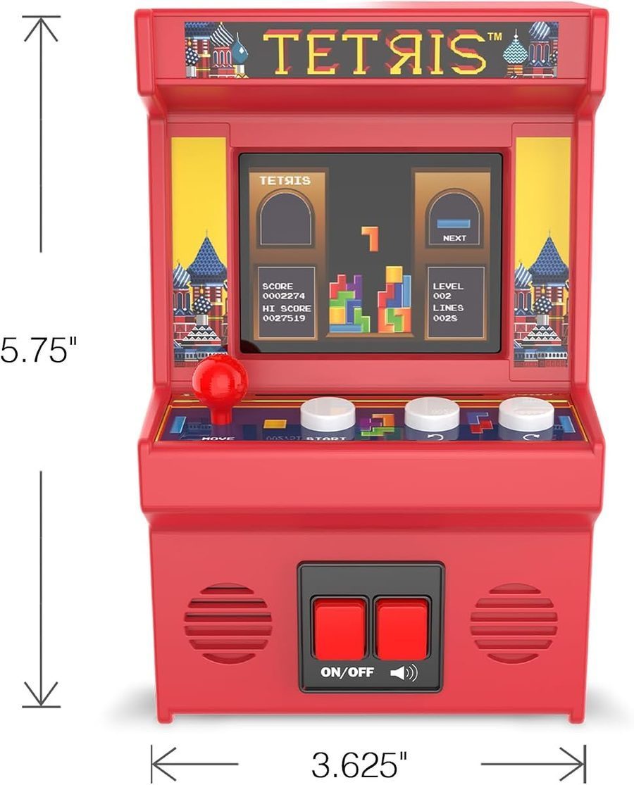 Tetris Handheld Mini Arcade Game — view 5
