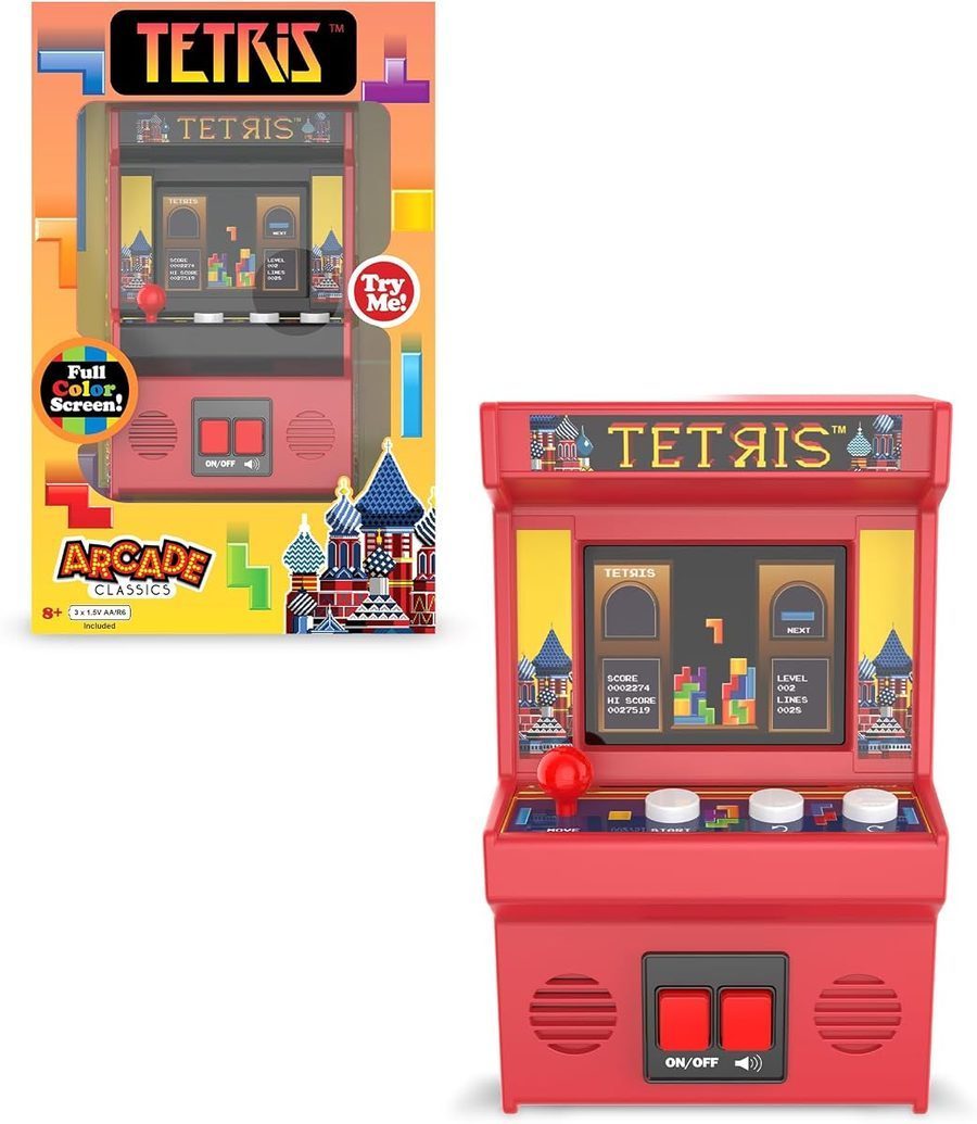 Tetris Handheld Mini Arcade Game — view 6